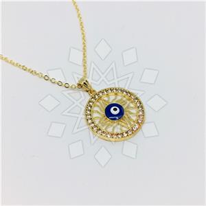 Fashion Evil Eye Pendant Necklace