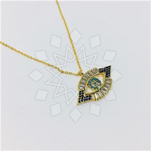 Fashion Evil Eye Pendant Necklace