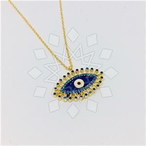 Fashion Evil Eye Pendant Necklace