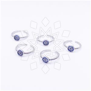 Fashion Evil Eye Cocktail Fantasy 5 Rings Package