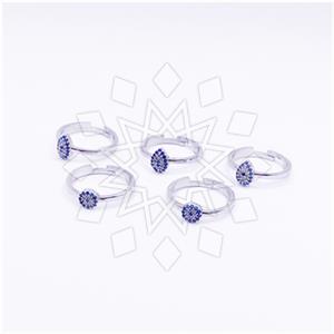 Fashion Evil Eye Cocktail Fantasy 5 Rings Package