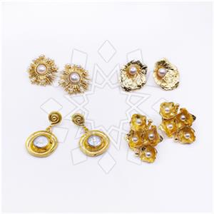 Most Popular Fashion Fantasy Pearl Earrings 4 Pairs
