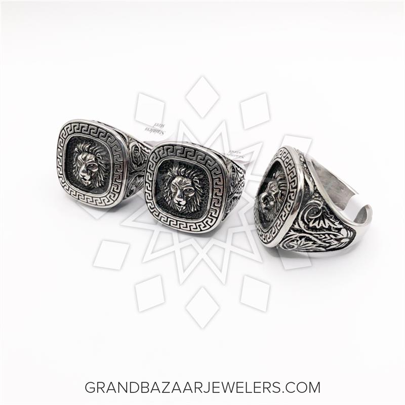 Turkish Ring Silver 925 (Chandi) Hazrat Ali (R.A) Sword - Aqeeq Stone -  Ertugrul Ring