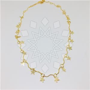 Fashion Metal and Chain Necklace