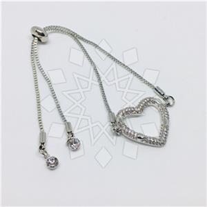 Fashion Heart Adjustable Bracelet Bracelets