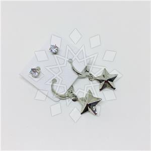 Fashion Moon and Stars Dangle Earrings