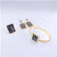 Fashion Ring Earring Bracelet Sets