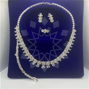 Fashion Ring Earring Necklace Bracelet Sets