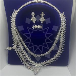 Fashion Ring Earring Necklace Bracelet Sets