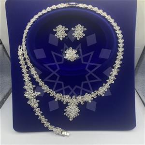 Fashion Ring Earring Necklace Bracelet Sets