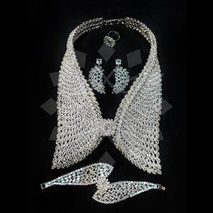 Fashion Ring Earring Necklace Bracelet Sets