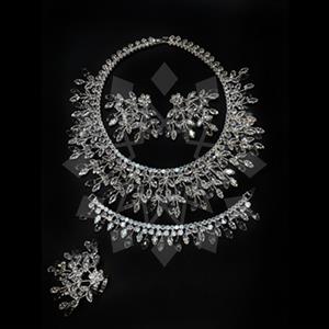 Fashion Ring Earring Necklace Bracelet Sets