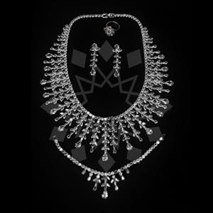 Fashion Ring Earring Necklace Bracelet Sets