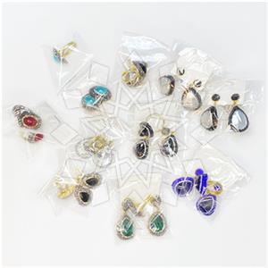 Fashion Ring Earrings Sets Package 10 Pieces