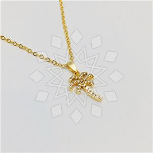 Fashion Tree and Leaf Pendant Necklace