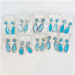 Fashion Single Drop Earrings Package 10 Pieces