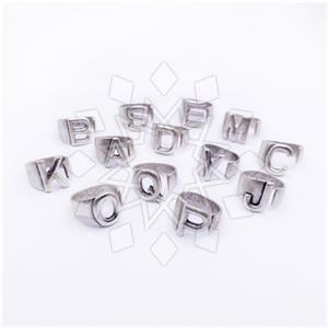 Fashion Personalized Letter Rings