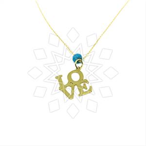 Turkish Gold Pendant Necklace