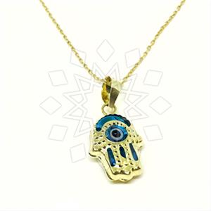 Turkish Gold Pendant Necklace