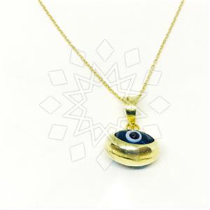 Turkish Gold Pendant Necklace