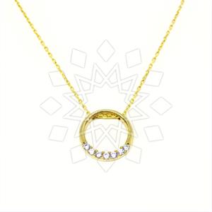 Turkish Gold Pendant Necklace