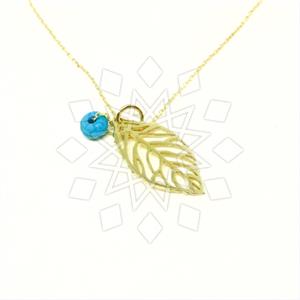 Turkish Gold Pendant Necklace