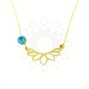 Turkish Gold Pendant Necklace