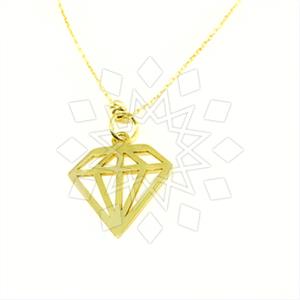 Turkish Gold Pendant Necklace