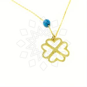 Turkish Gold Pendant Necklace