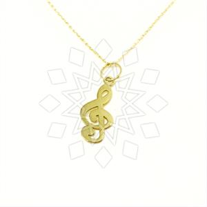 Turkish Gold Pendant Necklace