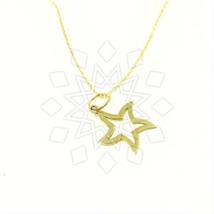 Turkish Gold Pendant Necklace