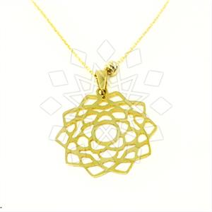 Turkish Gold Pendant Necklace
