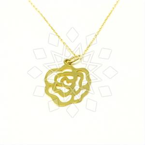 Turkish Gold Pendant Necklace