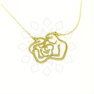 Turkish Gold Pendant Necklace
