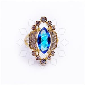 Turkish Silver Cocktail Fantasy Rings