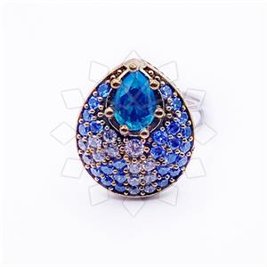 Turkish Silver Cocktail Fantasy Rings