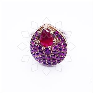 Turkish Silver Cocktail Fantasy Rings