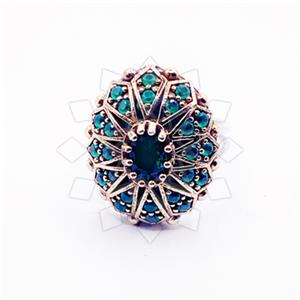 Turkish Silver Cocktail Fantasy Rings