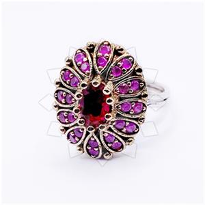 Turkish Silver Cocktail Fantasy Rings