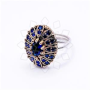 Turkish Silver Cocktail Fantasy Rings