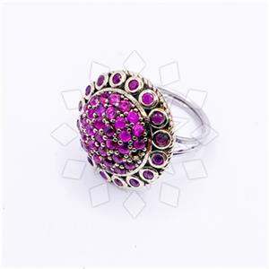 Turkish Silver Cocktail Fantasy Rings