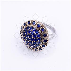 Turkish Silver Cocktail Fantasy Rings