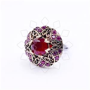 Turkish Silver Cocktail Fantasy Rings