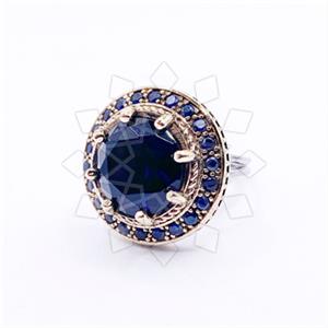 Turkish Silver Cocktail Fantasy Rings