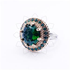 Turkish Silver Cocktail Fantasy Rings