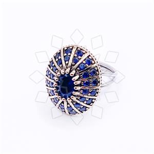 Turkish Silver Cocktail Fantasy Rings