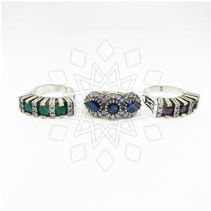 Turkish Silver Cocktail Rings