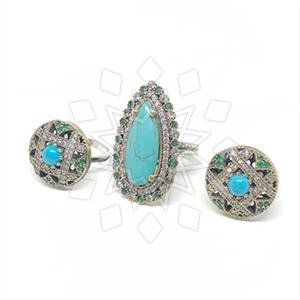 Turkish Silver Cocktail Rings