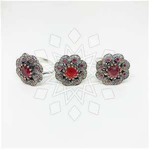 Turkish Silver Cocktail Rings