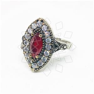 Turkish Silver Cocktail Rings